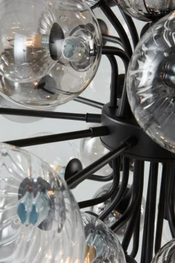 Taklampor|Kristallkronor & Takkronor|Jotex ELECTRA Taklampa Ø 75 Cm Svart