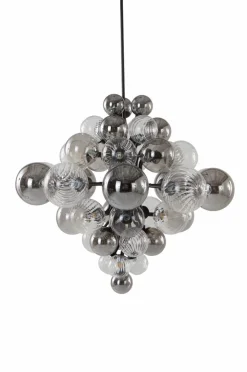 Taklampor|Kristallkronor & Takkronor|Jotex ELECTRA Taklampa Ø 75 Cm Svart