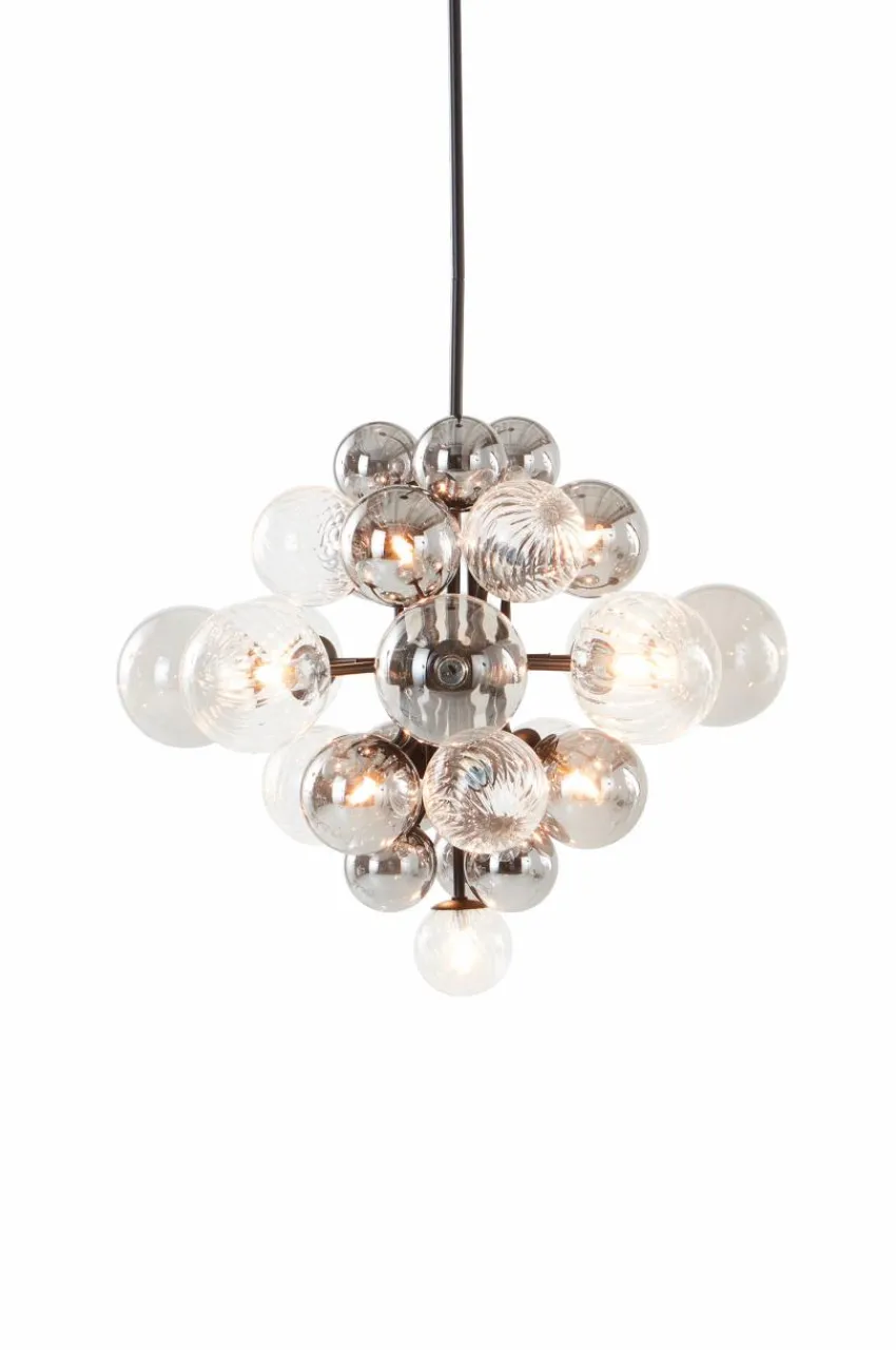 Taklampor|Kristallkronor & Takkronor|Jotex ELECTRA Taklampa Ø 52 Cm Svart