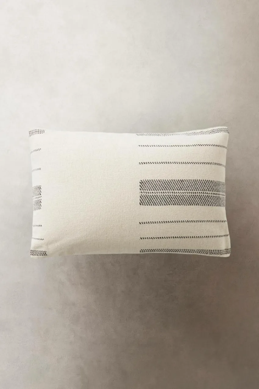 Prydnadskuddar & Fodral|Jotex ELIN Kuddfodral 60x40 Cm Naturvit/svart