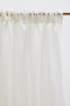 Linnegardiner|Multifunktionsgardiner|Jotex ELLEN Linnegardin1 Längd - Extra Bred Naturvit