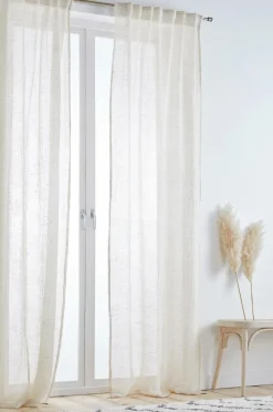 Linnegardiner|Multifunktionsgardiner|Jotex ELLEN Linnegardin 2-pack Linnebeige
