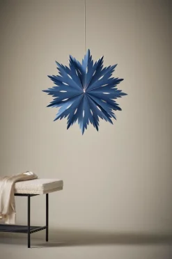 Julbelysning|Jotex ELLIORA Julstjärna ø 58 Cm Blå