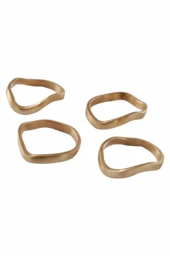 Kökstillbehör|Jotex ELLIS Servettring 4-pack Guld