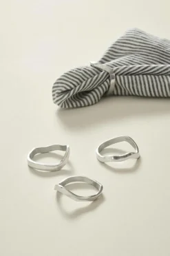 Kökstillbehör|Jotex ELLIS Servettring 4-pack Silver