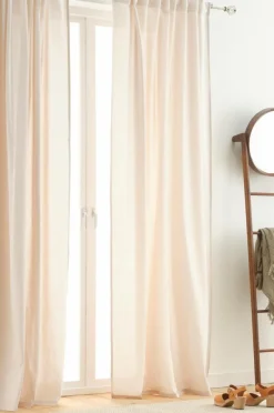 Multifunktionsgardiner|Jotex ELORA Gardin 2-pack Ljusbeige