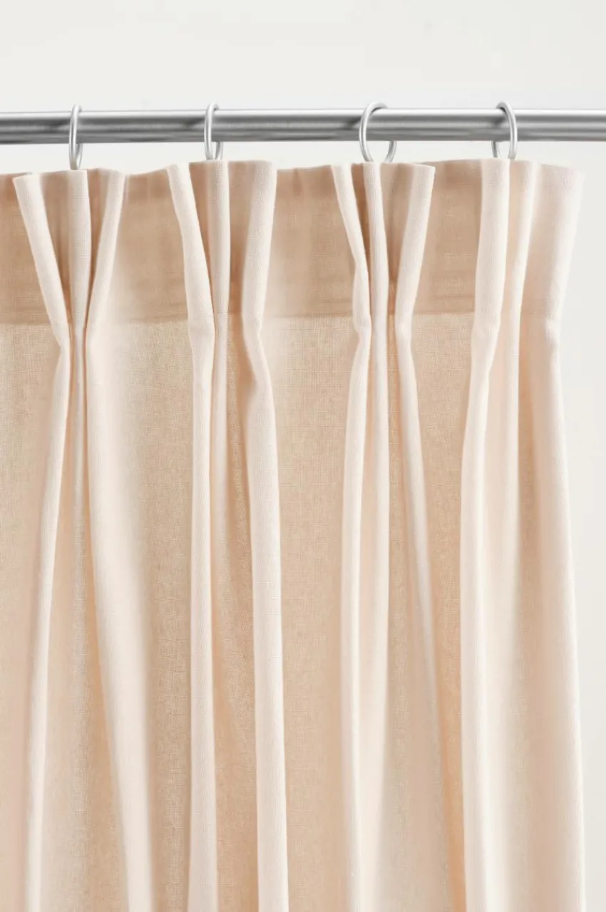 Multifunktionsgardiner|Jotex ELORA Gardin 2-pack Ljusbeige