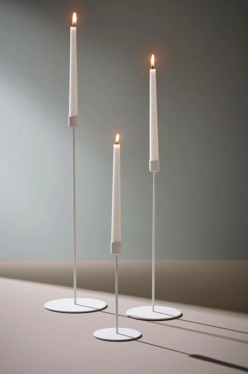 Ljusstakar|Jotex ELSY Ljusstake 3-pack Vit