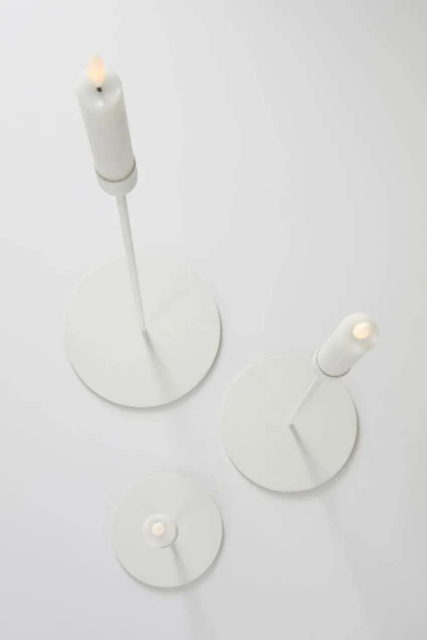 Ljusstakar|Jotex ELSY Ljusstake 3-pack Vit