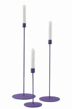 Ljusstakar|Jotex ELSY Ljusstake 3-pack Lila