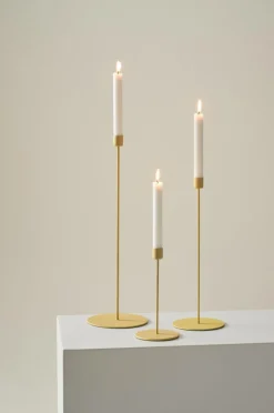 Ljusstakar|Jotex ELSY Ljusstake 3-pack Gul