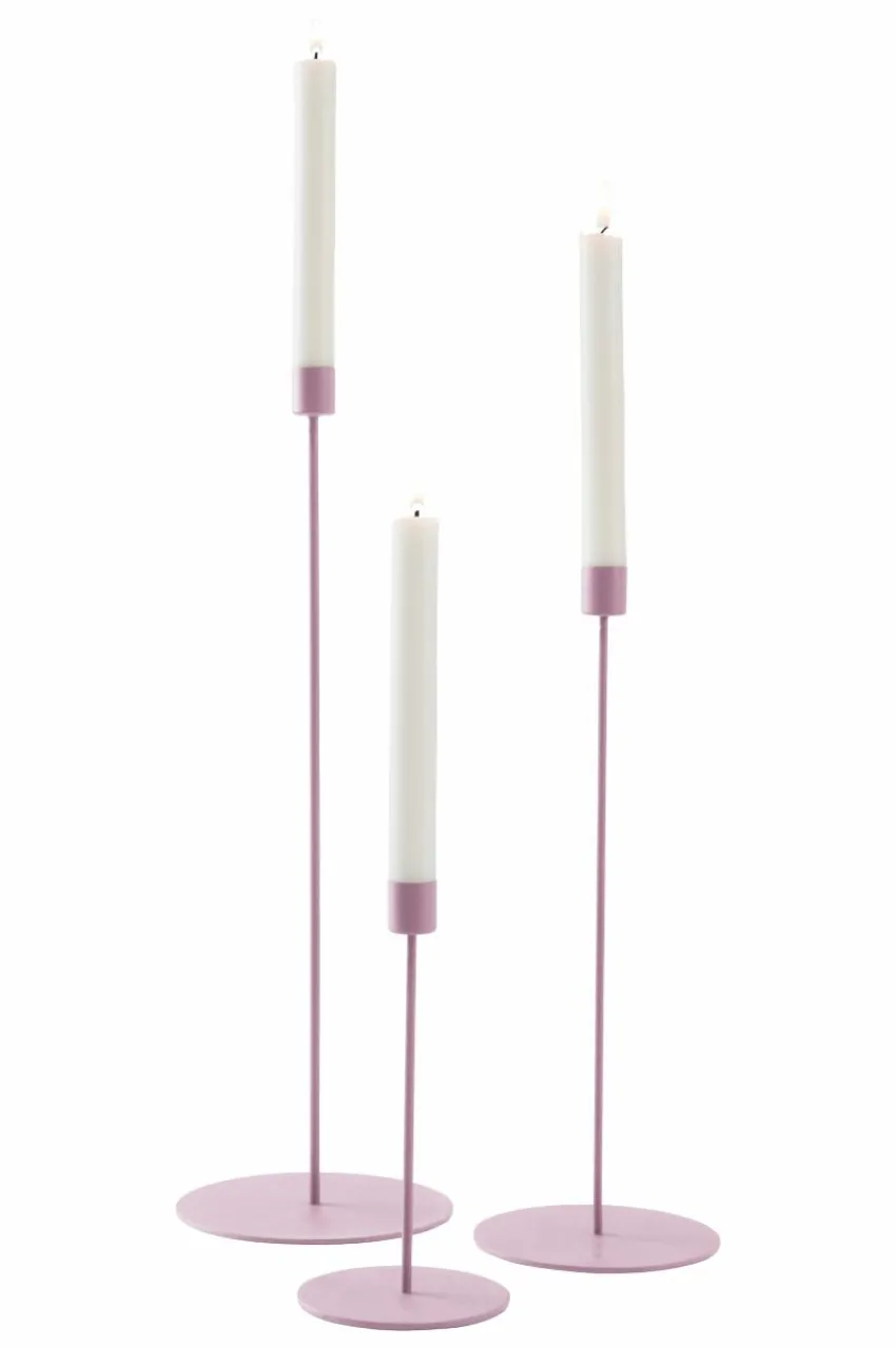 Ljusstakar|Jotex ELSY Ljusstake 3-pack Lavendel