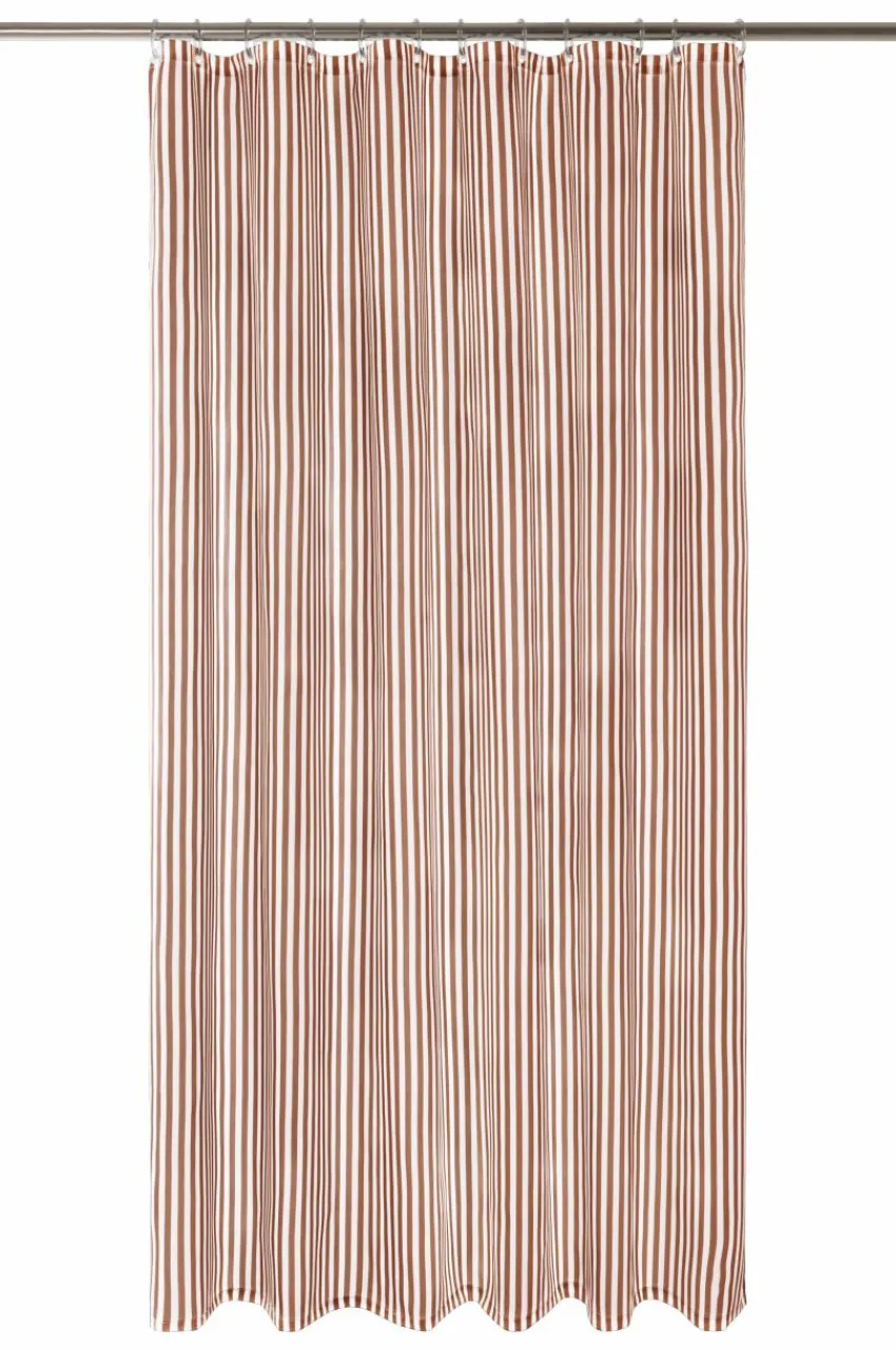 Duschdraperier|Jotex EMMY Duschdraperi Tobak/benvit