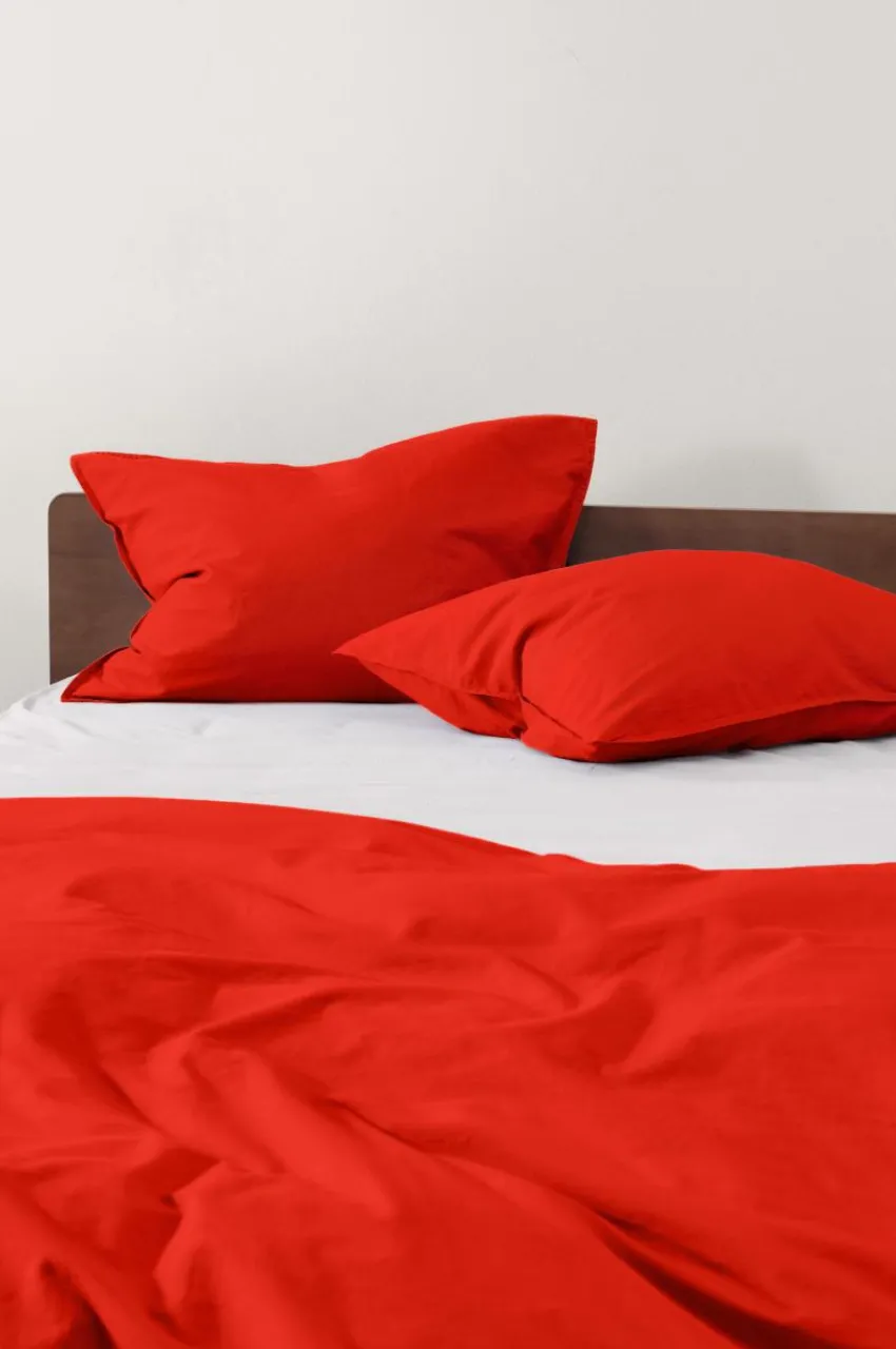 Örngott|Jotex ENA örngott 2-pack Ekologisk 60x50 Cm Tomatröd