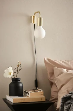 Vägglampor|Jotex ENGLAND Vägglampa Guld