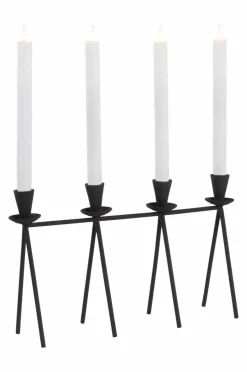 Ljusstakar|Juldekoration|Jotex ESTEFAN Ljusstake Svart