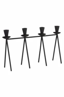 Ljusstakar|Juldekoration|Jotex ESTEFAN Ljusstake Svart