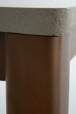 Utebord|Utemöbler|Jotex EWARTON 100x220 Cm Matbord Teak/Fiberstone