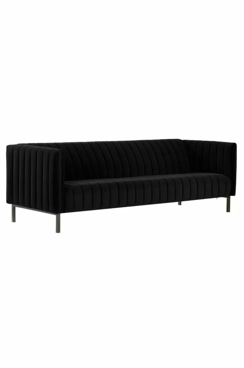 Soffor|Jotex FAYETTE Soffa 3-sits Svart