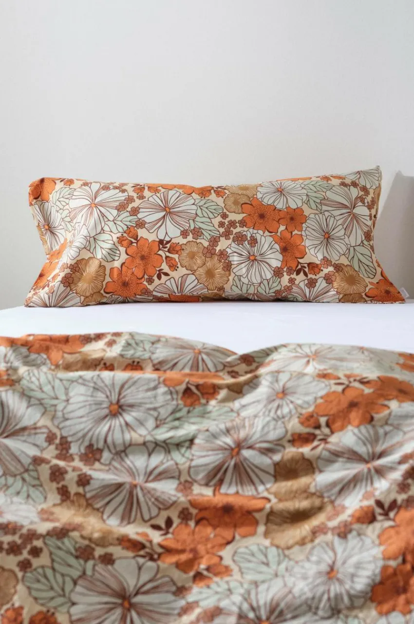Örngott|Jotex FIORI örngott Orange/multi