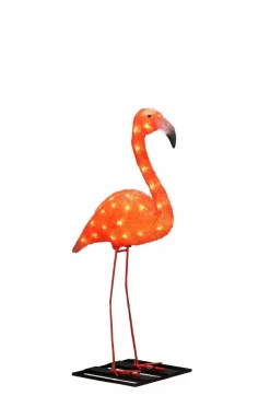 Utebelysning|Utebelysning|Jotex Flamingo LED Höjd 70 Cm Orange