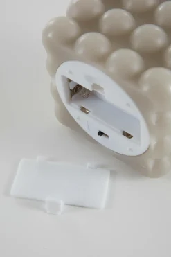 Ljus|Jotex FLAMME DOT Blockljus LED 9,5 Cm Grå