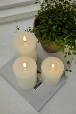 Ljus|Jotex FLAMME FLOW Blockljus LED 17,5 Cm
