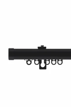 Gardinskenor|Jotex FLEXI Gardinskena Set Svart 160 cm
