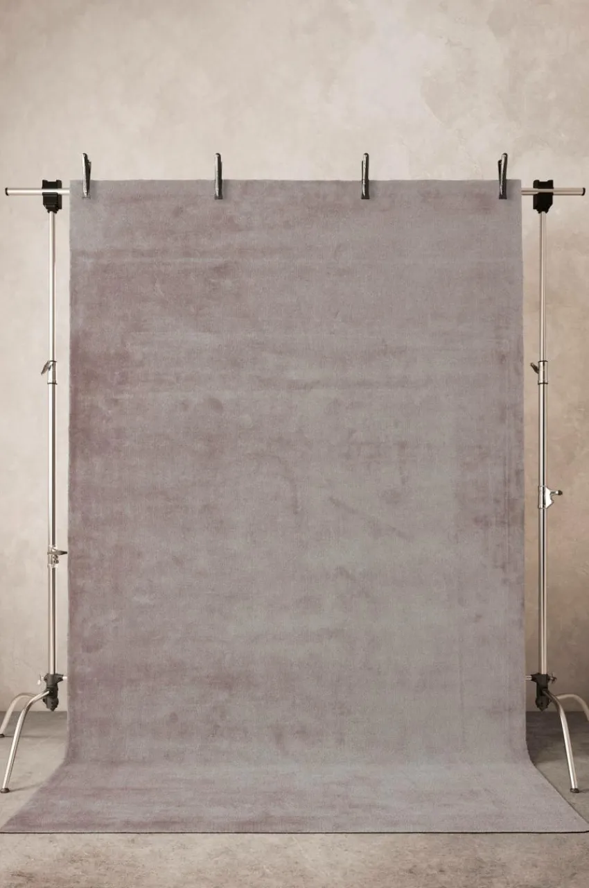 Lugg- & Ryamattor|Jotex FLINTSTONE Lyocellmatta 200x300 Cm Grå