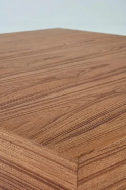 Bord|Jotex FLOAT Soffbord 110x110 Cm Teak faner