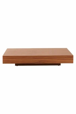 Bord|Jotex FLOAT Soffbord 110x110 Cm Teak faner