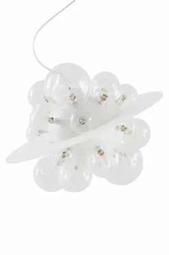 Taklampor|Kristallkronor & Takkronor|Jotex FLOAT Taklampa Vit/glas