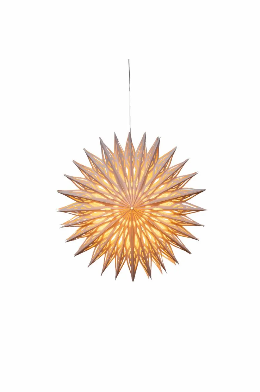 Julbelysning|Jotex FLOWER Julstjärna ø 60 Cm Vit