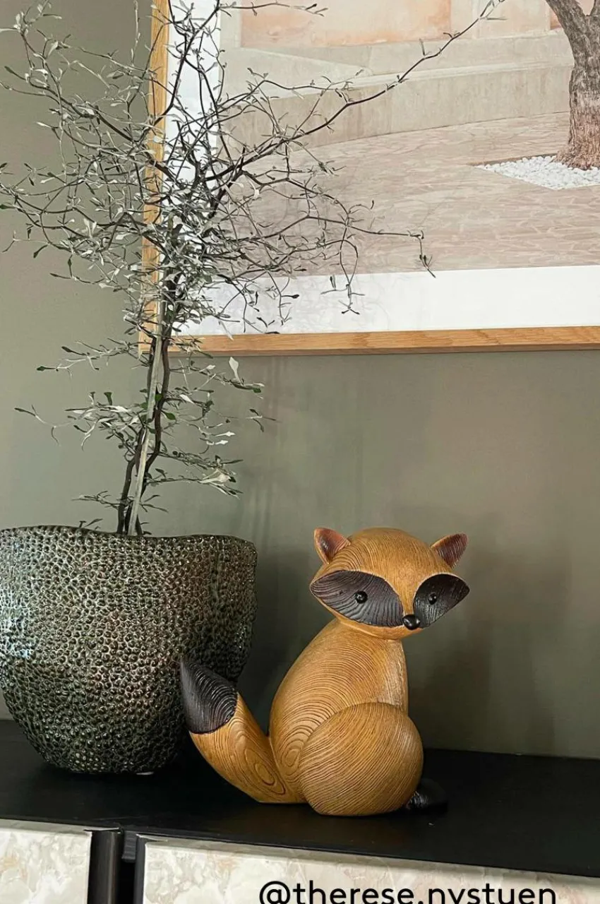 Prydnadssaker|Jotex FOX Dekorationsfigur Brun