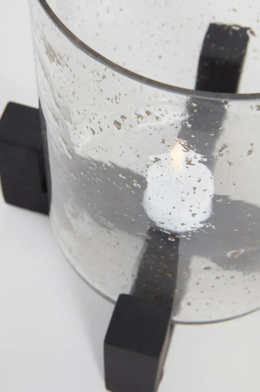 Ljuslyktor|Jotex FRECKLES Ljuslykta Svart/genomskinlig