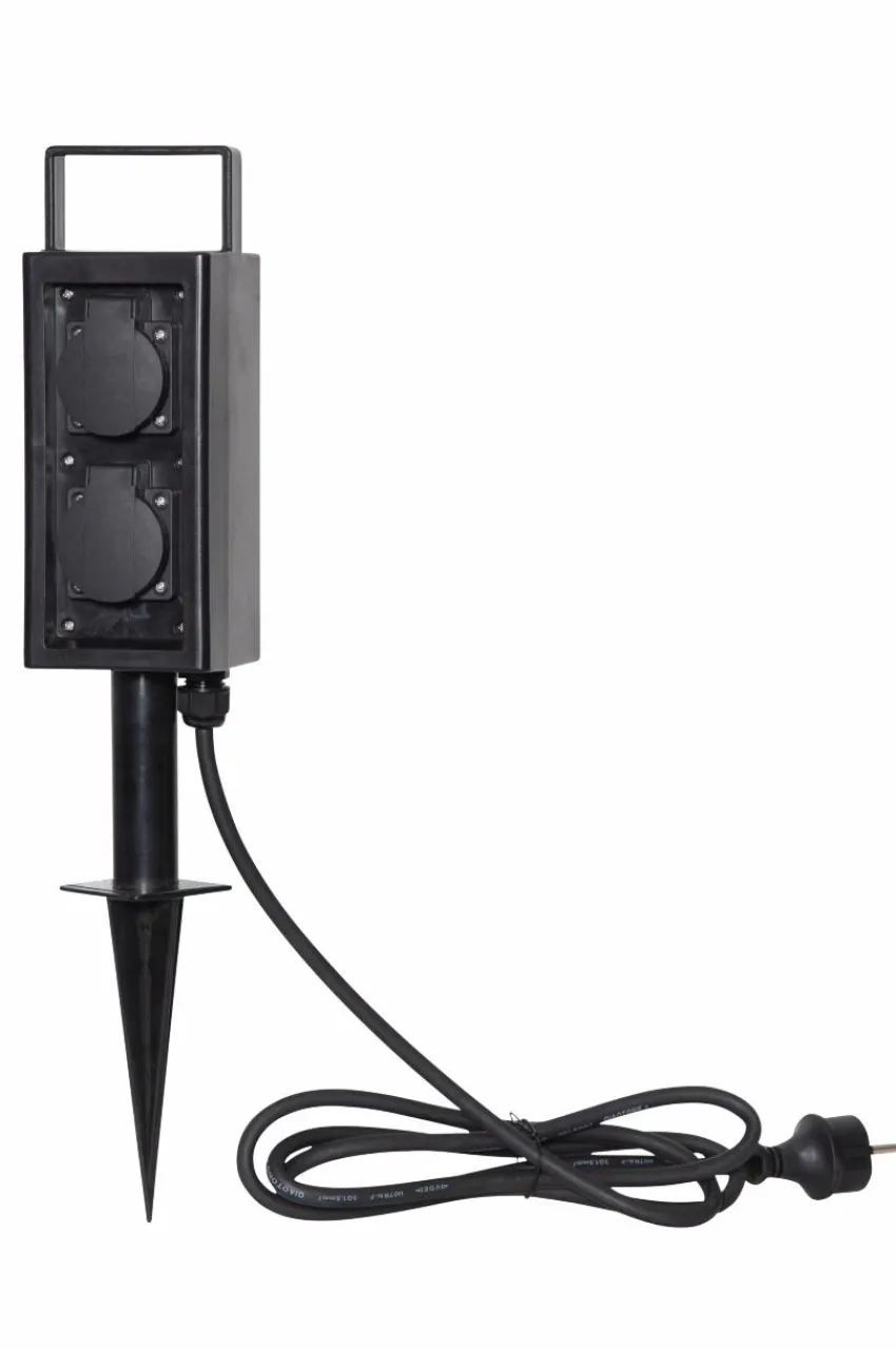Utebelysning|Utebelysning|Jotex Förgrening Plugge 34 Cm Svart