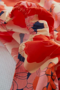 Barnsängkläder|Jotex FRIDA MINI Dra-på-lakan Ekologisk Orange