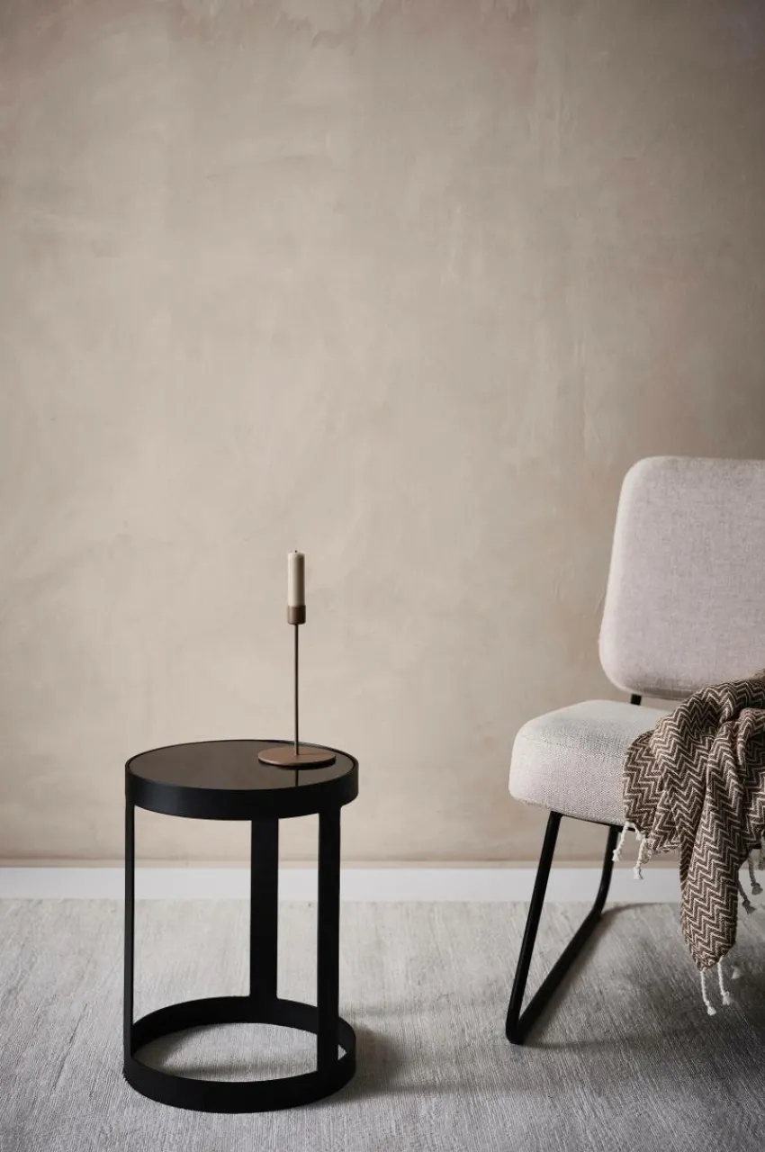 Bord|Jotex FULLERTON Sidobord ø 30,5 Cm Svart