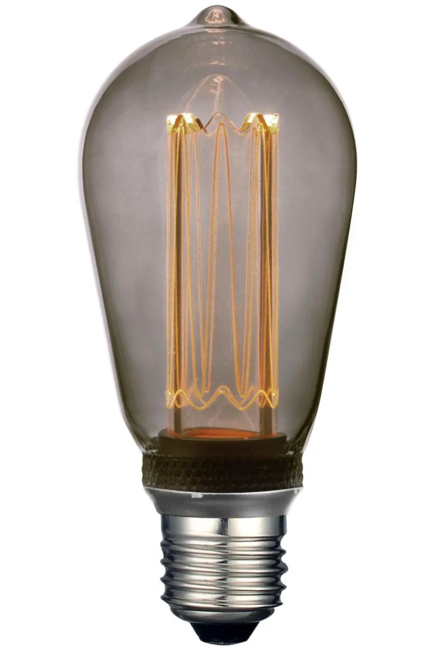 Ljuskällor|Jotex FUTURE LED Ljuskälla 64 Mm E27 Smokey