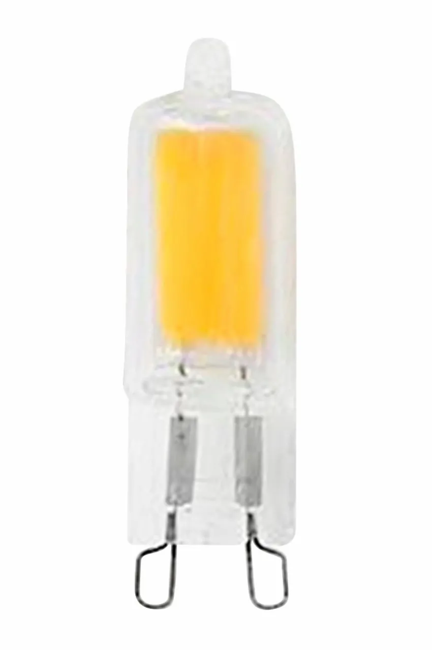 Ljuskällor|Jotex G9 LED Dimbar 2W 2700K 220Lm 2-pack Transparent
