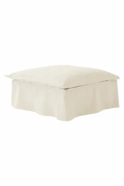 Sittpuffar|Fåtöljer|Jotex GARDANNE Fotpall Naturvit