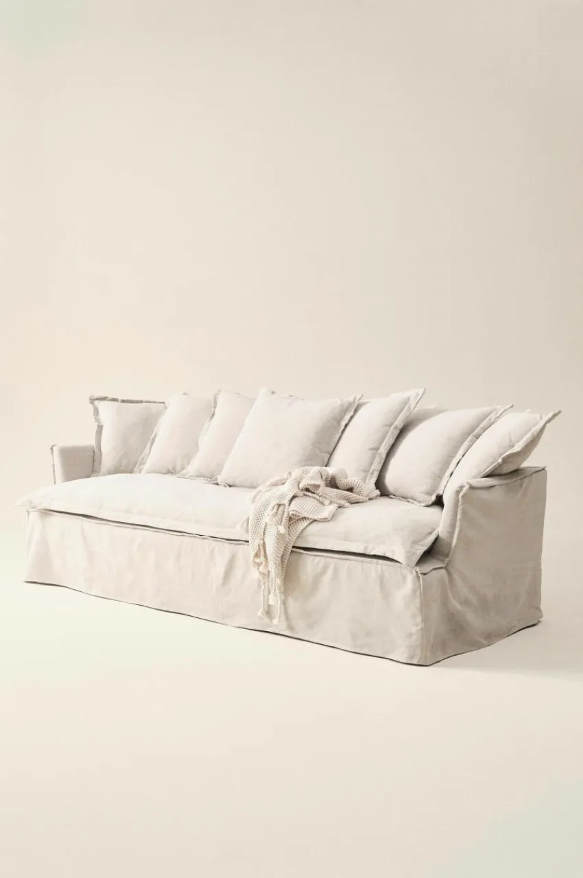 Soffor|Jotex GARDANNE Soffa 3-sits Naturvit