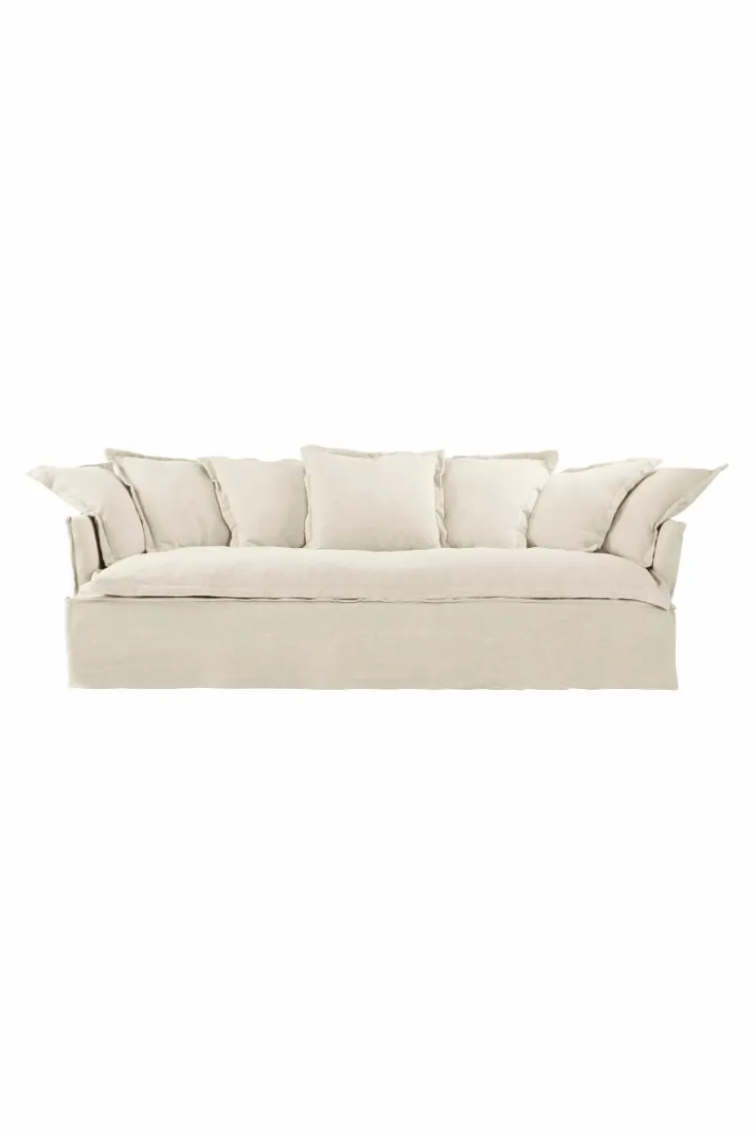 Soffor|Jotex GARDANNE Soffa 3-sits Naturvit