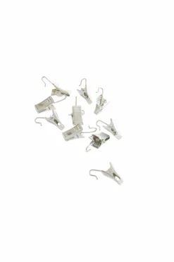 Gardintillbehör|Jotex Gardinklämma För Glid 10-pack Silver