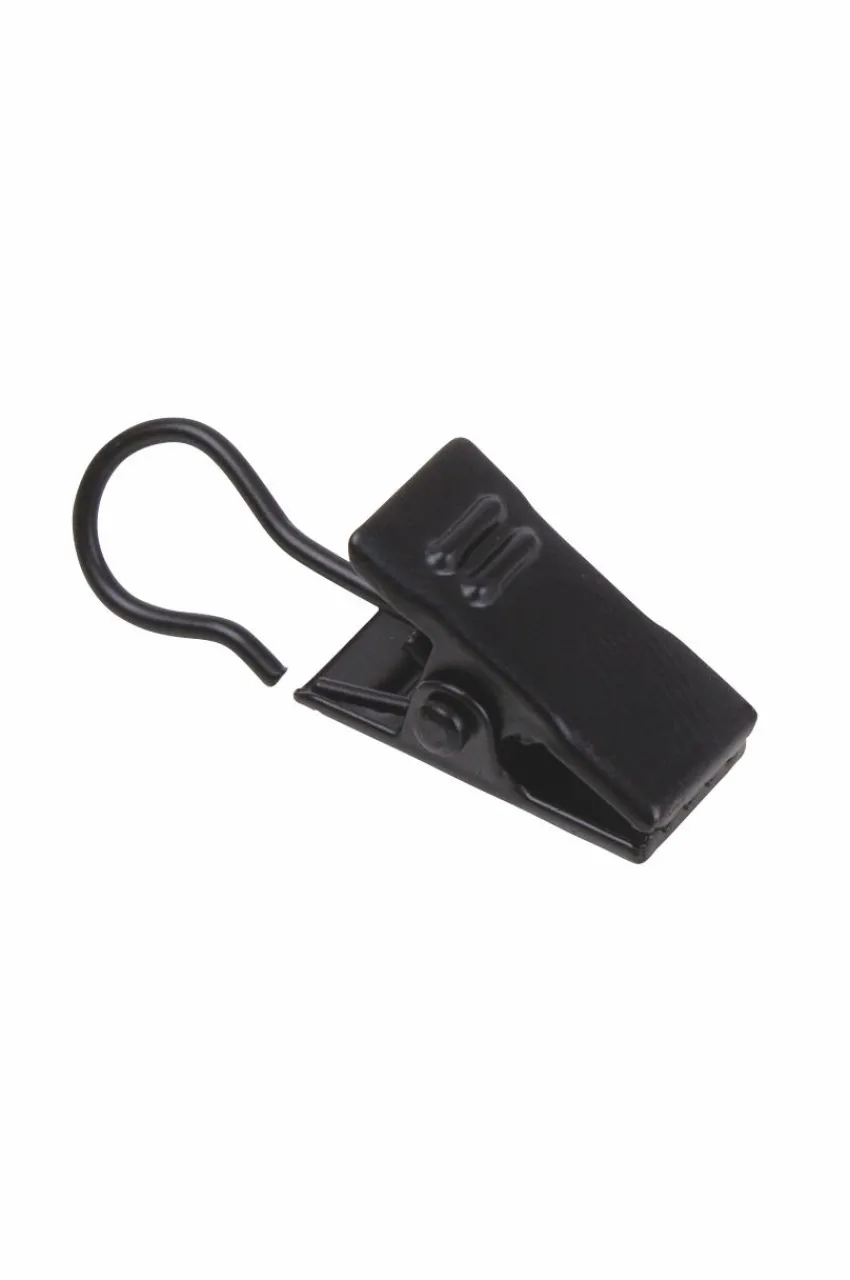 Gardintillbehör|Jotex Gardinklämma För Ring 10-pack Svart