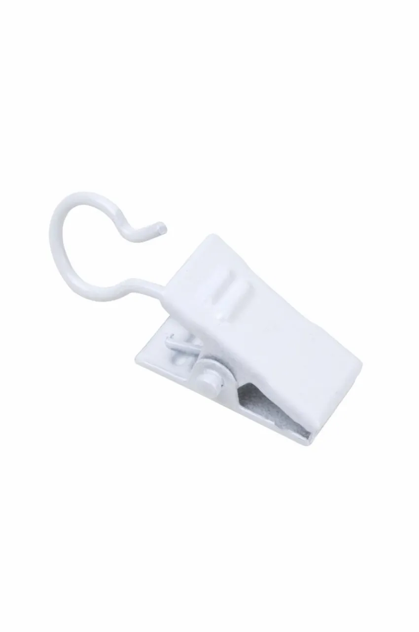 Gardintillbehör|Jotex Gardinklämma För Ring 10-pack Vit