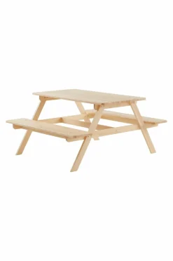 Barnmöbler|Barnmöbler Deal|Jotex GIANNA MINI Picknickmöbel - Bord Och Två Bänkar Natur