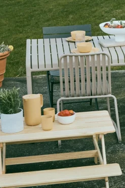 Barnmöbler|Barnmöbler Deal|Jotex GIANNA MINI Picknickmöbel - Bord Och Två Bänkar Natur