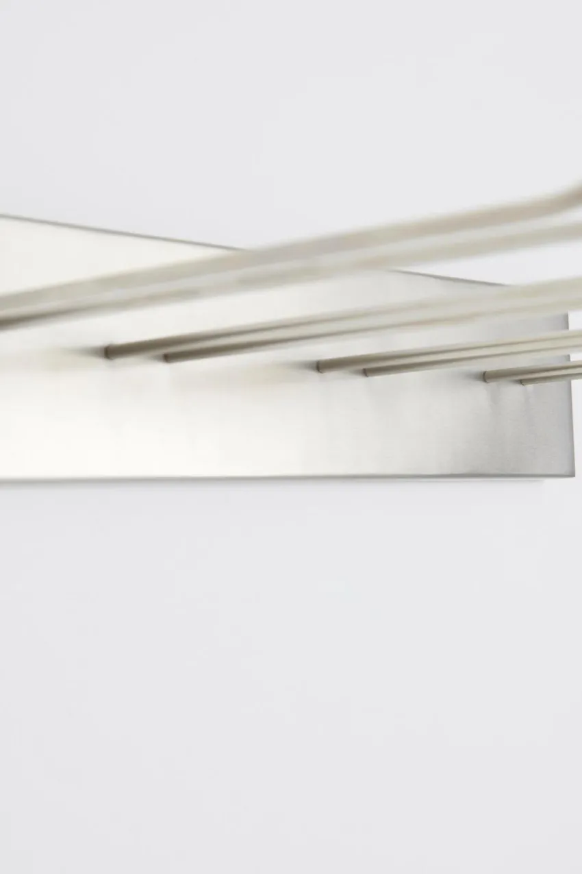 Kökstillbehör|Jotex GIANNI Vinglashållare - Bredd 44 Cm Silver
