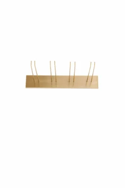 Kökstillbehör|Jotex GIANNI Vinglashållare - Bredd 44 Cm Guld